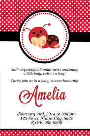 Printable Ladybug Baby Shower Invitation Ladybug By Yolishop03 Ladybug Baby Shower Invitations Ladybug Baby Shower Baby Shower