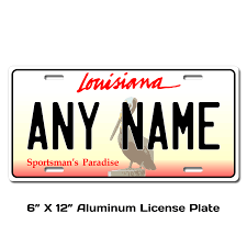 We did not find results for: Louisiana Replica State License Plate For Bikes Bicycles Atvs Cart Walkers Motorcycles Wagons And Vehicles Version 2