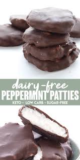 Those options often have more sugar, and it's better to just have the original. Homemade Keto Peppermint Patties In 2020 Dairy Free Low Carb Keto Dessert Recipes Keto Candy