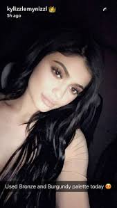 Kylie jenner really wants you to look at her boobs, you guys. Kylie Jenner Snapchat Filter