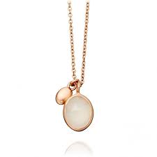Raw sunstone and moonstone necklace, rough rainbow moonstone and sunstone necklace in gold or sterling silver mangojewels. 23 Delicate Moonstone Necklaces You Ll Never Take Off