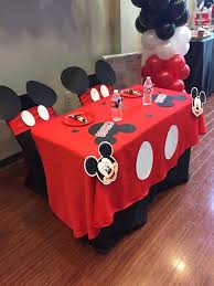 Mickey Mouse Baby Shower Party Ideas Photo 1 Of 9 Mickey Mouse Baby Shower Mickey Baby Showers Minnie Mouse Baby Shower