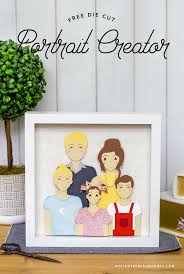 Die Cut Family Portrait Set