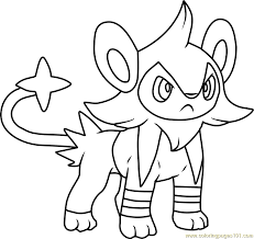 Also my black colored pencil was tiny, it made my hand hurt to use it. Luxio Pokemon Coloring Page For Kids Free Pokemon Printable Coloring Pages Online For Kids Coloringpages101 Com Coloring Pages For Kids