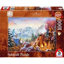 Thomas kinkade jigsaw puzzles uk. Thomas Kinkade Ice Age 1000 Piece Jigsaw Puzzle 365games Co Uk