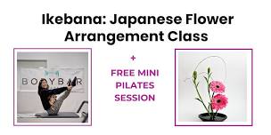 Pilates + Ikebana Japanese Flower Arrangement Class