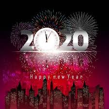 Happy New Year 2020 Background With Fireworks In 2020 Happy New Year Wallpaper Happy New Year 2020 Happy New Year Text