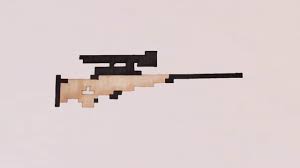 Comment Dessiner Un Sniper De Fortnite Pixel Art Youtube