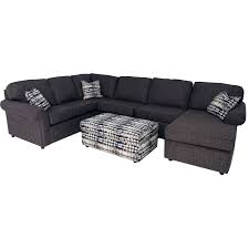Alexvale V250 Casual Sectional With Right Side Chaise Becker Furniture Sectional Sofas