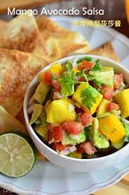 violet s kitchen 紫羅蘭的爱心厨房 芒果鳄梨莎莎酱mango avocado salsa mango avocado salsa avocado salsa salsa