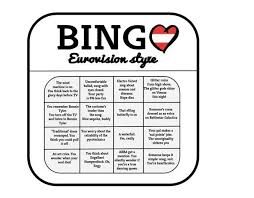 Who are the grand final favourites? Eurovision Song Contest Bingo 2017