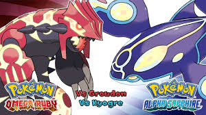 Pokemon Omega Ruby Alpha Sapphire Battle Primal Kyogre Groudon Music Hq Youtube After long years of feuding with groudon, it took to sleep at the bottom of the. pokemon omega ruby alpha sapphire battle primal kyogre groudon music hq
