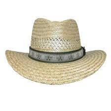 Scala Classico Men S Rush Straw Safari Hat With Golf Club Pin And Hatband Hats For Men Safari Hat Hat Band