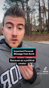 Important Personal Message From Scott #afraidofsuccess #impostersyndrome?  #politicalcreator