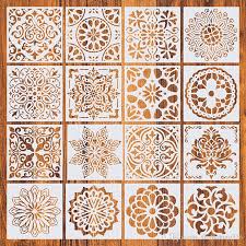 Maybe you would like to learn more about one of these? 2021 Pack Home Decorative 15 15cm Vintage Pattern Craft Layering Stencils Template For Wall Floor Furniture Painting Decorative From Frankdong316 5 93 Dhgate Com
