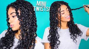 How To Mini Twists Curly Natural Hair Jasmeannnn Natural Hair Styles Hair Videos Curly Hair Styles Naturally