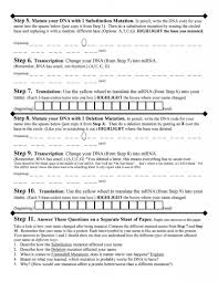 Alternatively, of course, you could well get a code for a different amino acid or even a stop codon. Gene Expression Worksheet Printable Worksheets And Activities For Teachers Parents Tutors And Homeschool Families