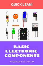 Quick Learn Basic Electronic Components Eleccircuit Com Quick Learn Basic Electron In 2020 Basic Electronic Circuits Simple Electronic Circuits Electronics Basics