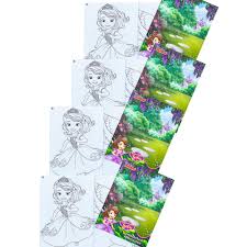 8 Livros de colorir Lembrancinhas Festa Princesinha Sofia - Rivfestas itens  para Decoração de festas