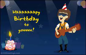 On desktop right click the animation and select save. Music Happy Birthday Gif With Sound