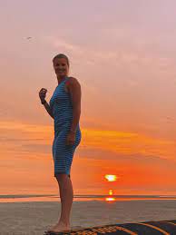 She holds the european record of 21.63 seconds and is the third fastest woman of all time at this distance. Dafne Schippers Yesterday S Beautiful Sunset At The Facebook