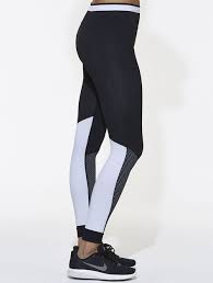 Ace Seamless Tight In Black White Sportswear Tights