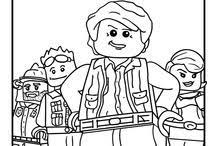 Printable colouring pages for kids. Custom Lego Hawk Man Coloring Pages