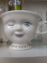 A whole set of mini wicker furniture!!!!! Didn't come home with me because  i don't need it but SO CUTE the copper kettle in NW Ohio