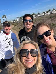 Hiking at Bolsa Chica Wetlands with family