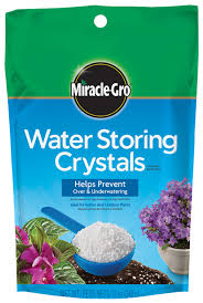 If you feed your plants with coconut water then it will coco water has cytokinins hormones that signal the plant to divide cells in the roots and growing. Water Absorbing Storing Crystals Plant Food Miracle Gro