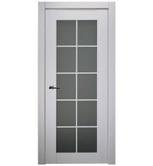 Belldinni Sp10l Pw Smart Pro 10 Lite Interior Door In Polar White Finish With Frosted Glass Doors Interior Single Swing Frosted Glass