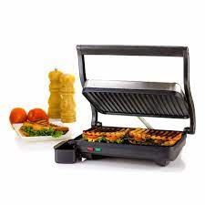 Ovente 2 Slice Gp0620br Electric Panini Press Grill Gourmet Sandwich Maker Sandwich Makers Best Sandwich Sandwiches