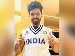 Even as india and new zealand prepare to play the maiden final of a world championship in its most prestigious format, it hasn't cricbuzz chatter: Team India S New Jersey For Wtc Final Revealed