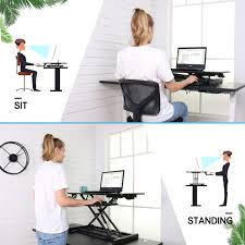 No assembly required, start enjoying the benefits right out of the box. Milemont Standing Desk Sit Stand Up Desk Height Adjustable Table 36 I Joybuy Us