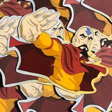 Tenzin Sticker Tenzin From The Legend Of Korra Sticker Etsy Legend Of Korra Korra Naruto Art