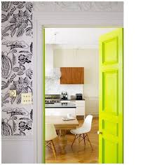 Neon Yellow Innenturen Streichen Innenturen Style At Home