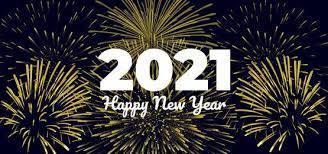 2021 Happy New Year Greeting Banner With Beautiful Firework Background With Golden Luxury Color In 2021 Fireworks Background Happy New Year Fireworks Happy New Year Greetings