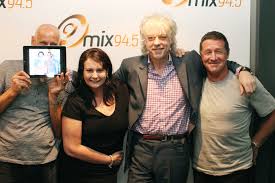 6now) is a commercial fm radio station broadcasting in perth, western australia owned by the australian radio network since january 2015. Bob Geldof Co Hosts Mix 94 5