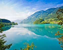 Check spelling or type a new query. Wallpaper Beautiful Nature Landscape Lake Mountains Trees Village Blue Sky White Clouds 2560x1600 Hd Picture Image