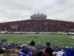 Liberty Bowl Memorial Stadium Section 119 Home Of Memphis