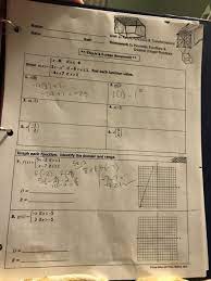 To download free algebra things to remember! Name Date Unit 3 Homework 1 Piecewise Functions Chegg Com