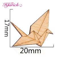 Hfarich Wood Cartoon Paper Brid Brooch Pins Elegant Origami Crane Enamel Pin Brooches Denim Hat Badge Collar Jewelry Brooches Aliexpress See more ideas about origami crane, origami, origami crane tutorial.
