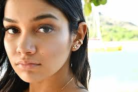 Tiny Gold Studs, Gold Earrings: Cubic Zirconia Heart, Blue Opal Studs, Mini  Crosses, Flower Opals, Multiple Piercing, Stacking, Potionumber9