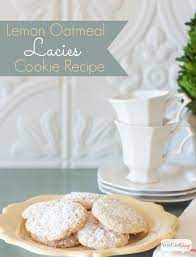 Lemon milk pro is available now. Lemon Oatmeal Lacies Christmas Cookie Recipe Recipe Cookie Recipes Cookies Recipes Christmas Dessert Recipes