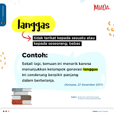 Kompas Muda On Twitter Ada Juga Kata Semenjana Ini Dia Arti Dan Contoh Penggunaannya Dalam Kalimat Mudaberbahasa Selasabahasa