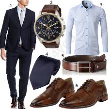 Business Outfit Mit Dunkelblauem Anzug Und Uhr Outfits4you De Dunkelblauer Anzug Business Outfit Manner Anzug