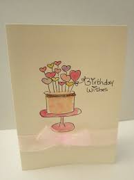 Birthday Card Ideas For Grandma Drawing Birthday Cake Watercolour Card Birthday Card Daughter Card Etsy Birthday Cards For Mum Birthday Cards Diy Birthday Cards For Girlfriend