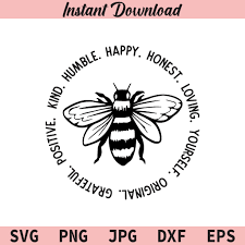 Free Free 136 Free Bee Kind Svg File SVG PNG EPS DXF File