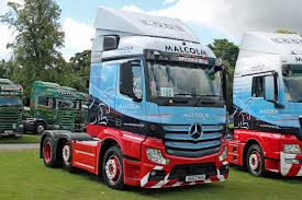 Malcolm Logistics Sg62 Hax Mercedes Benz Trucks Mercedes Truck Eddie Stobart Trucks