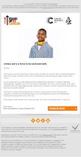 Last year was an absolute blast. Stand Up To Cancer Archives Charity Email Gallery